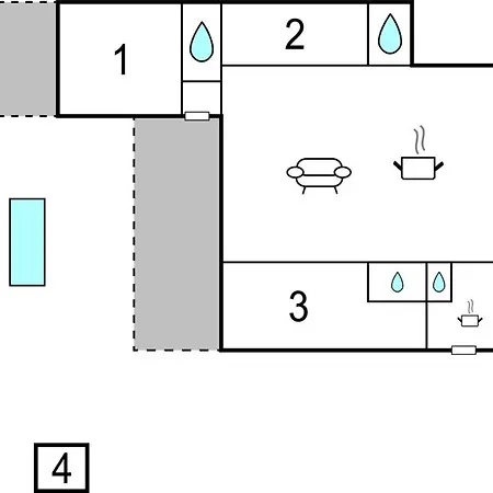 Prázdninový dům 4 Bedroom In